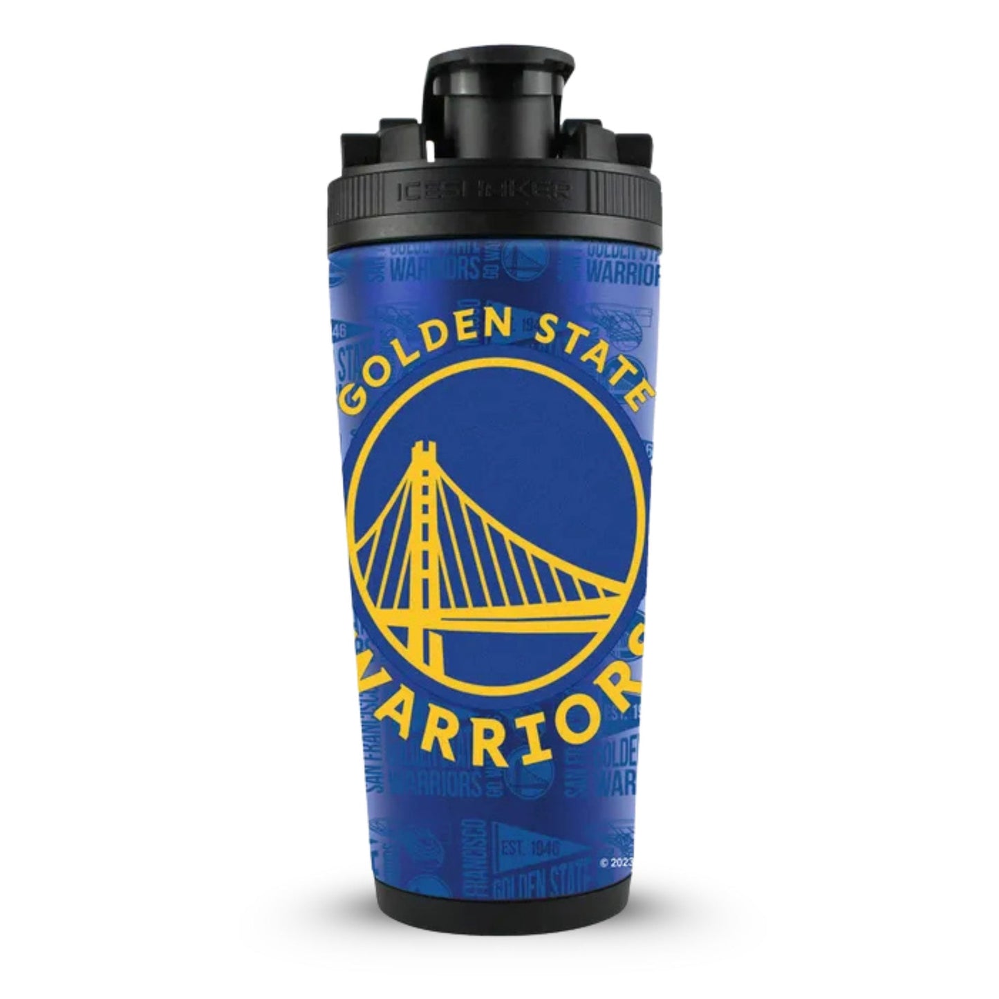 Officially Licensed Golden State Warriors 26oz Ice Shaker