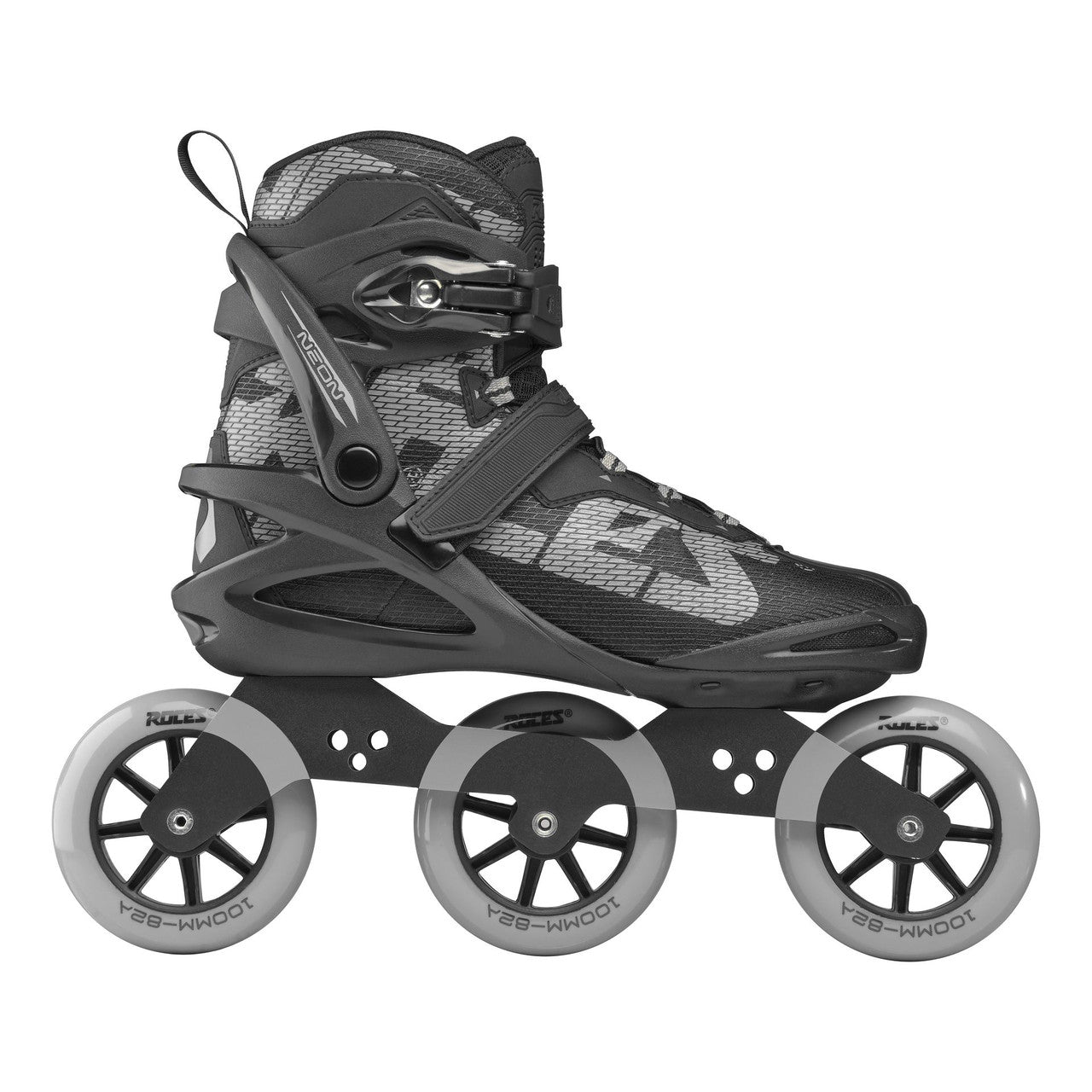 Roces Neon TIF Inline Skates Complete - Black/Light Grey