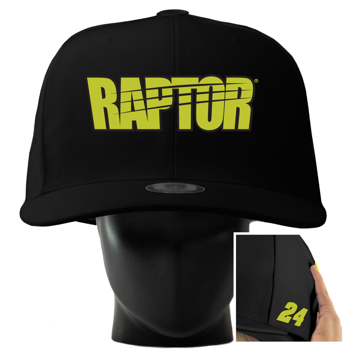 William Byron #24 RAPTOR Noggin