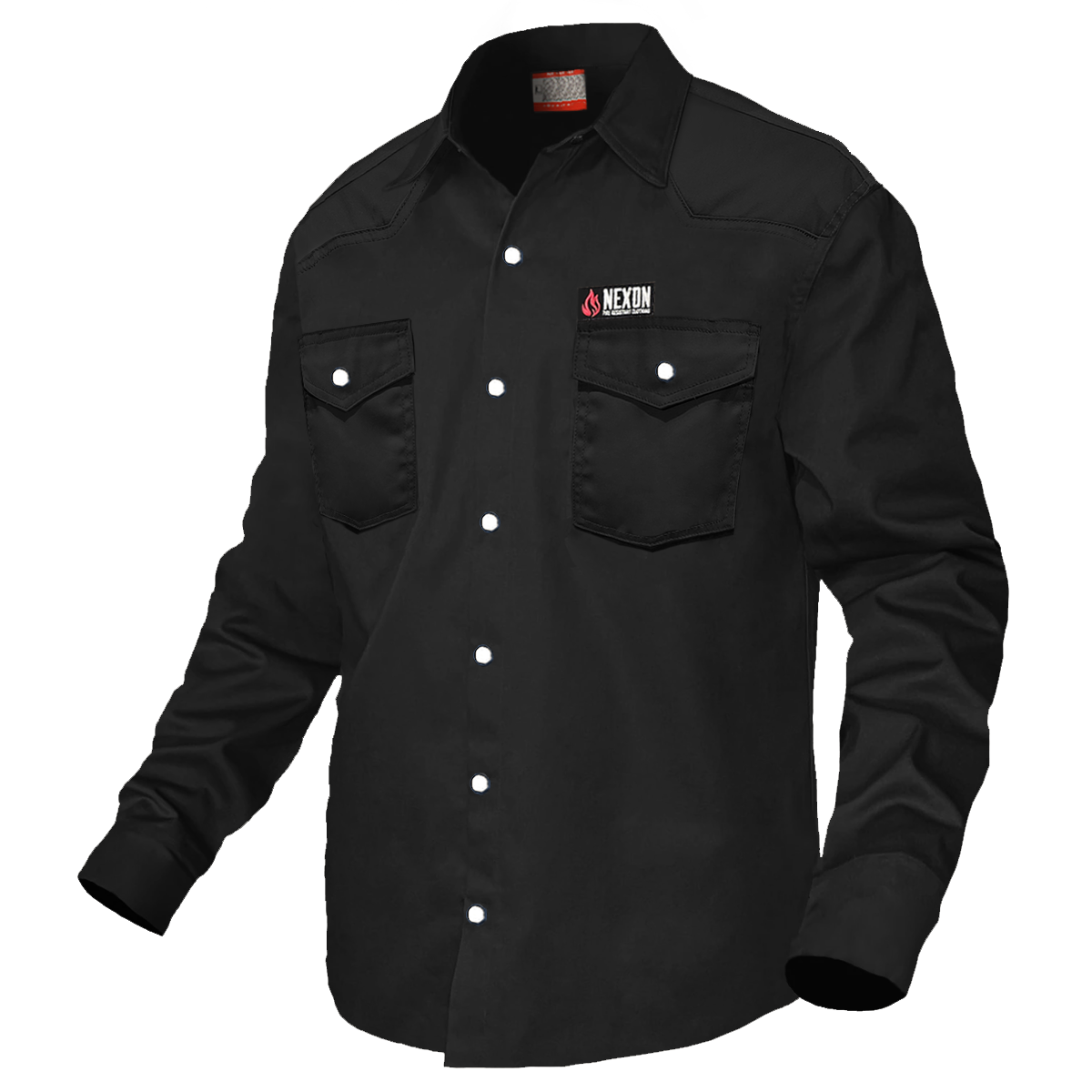 The Black Pearl Edition Nexon FR Shirt With Pearl Snap Buttons