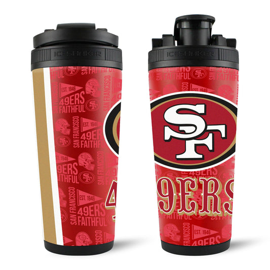 Officially Licensed San Francisco 49ers 4D Ice Shaker