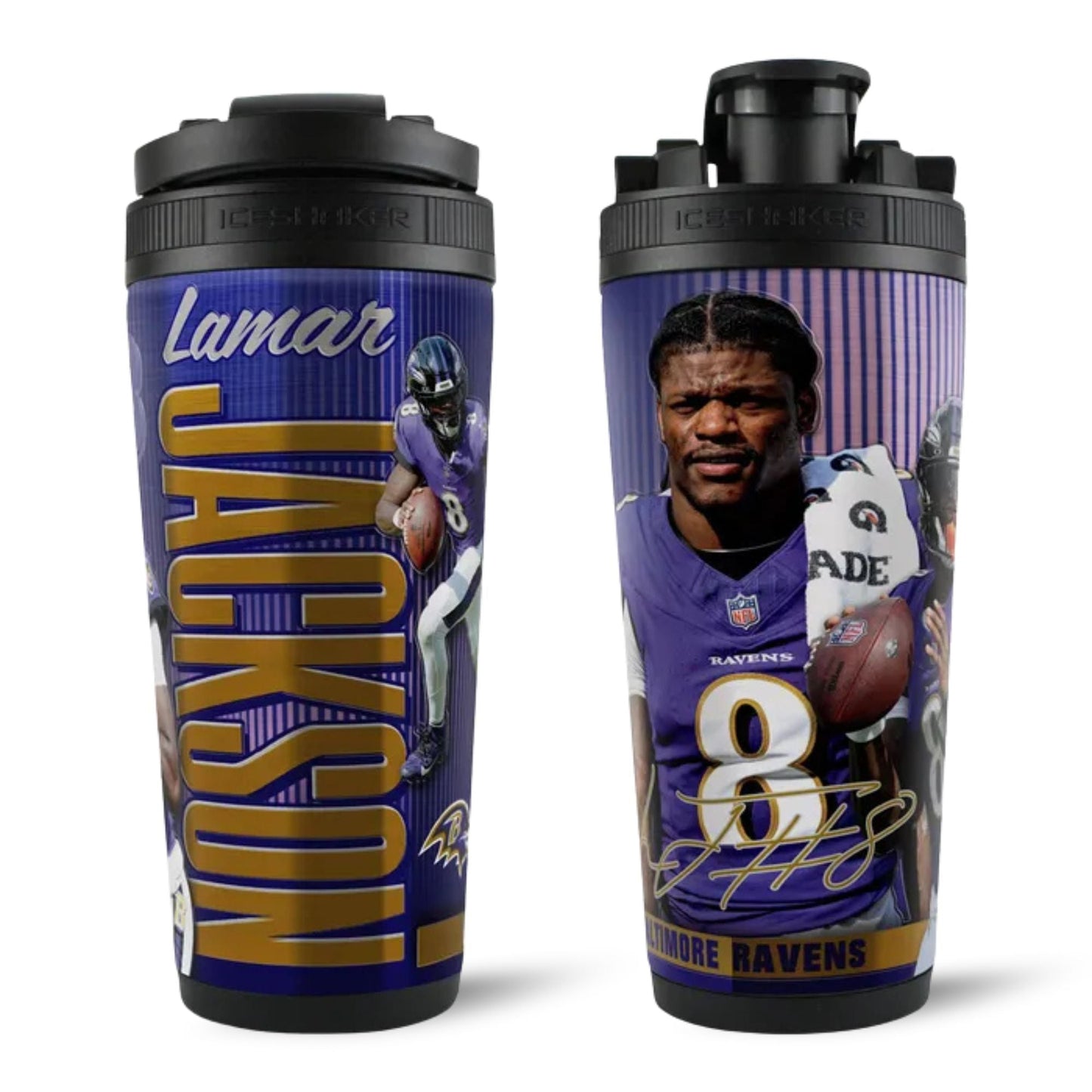 Officially Licensed Baltimore Ravens 26oz Ice Shaker
