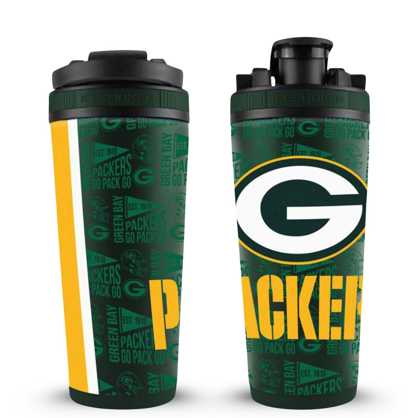 Officially Licensed Green Bay Packers 26oz Ice Shaker