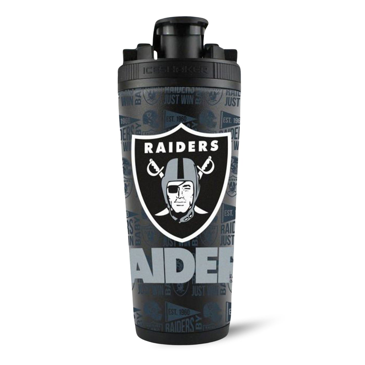 Officially Licensed Las Vegas Raiders 26oz Ice Shaker