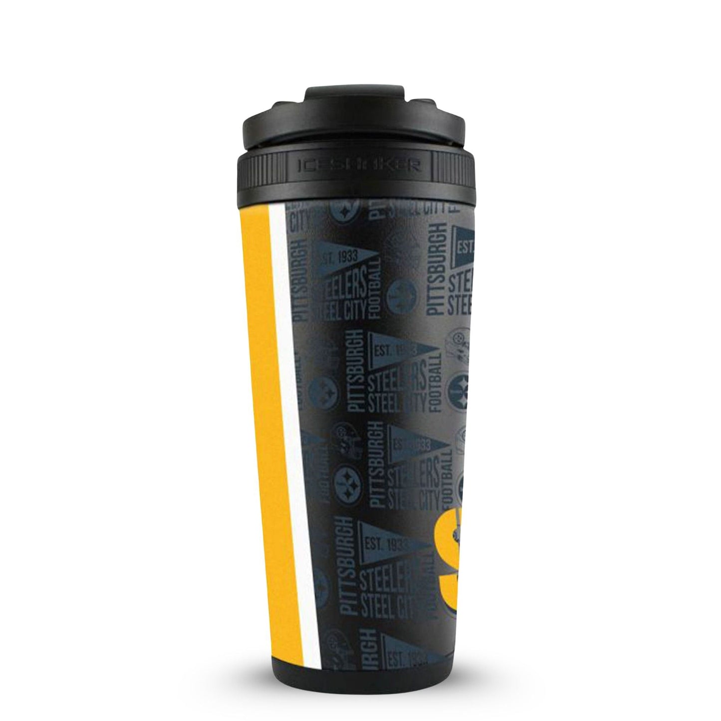 Officially Licensed Pittsburgh Steelers 26oz Ice Shaker