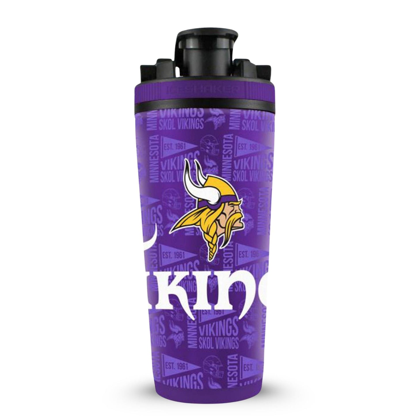 Officially Licensed Minnesota Vikings 26oz Ice Shaker