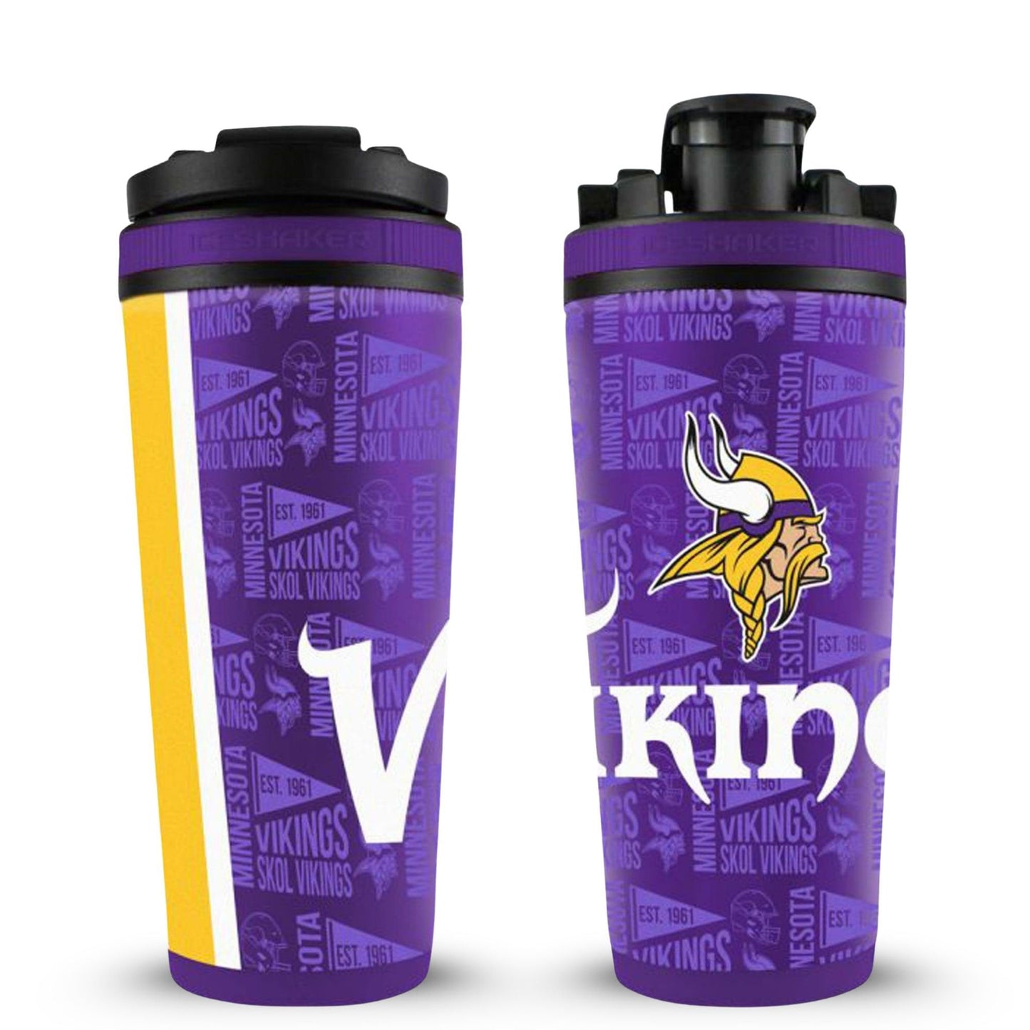 Officially Licensed Minnesota Vikings 26oz Ice Shaker