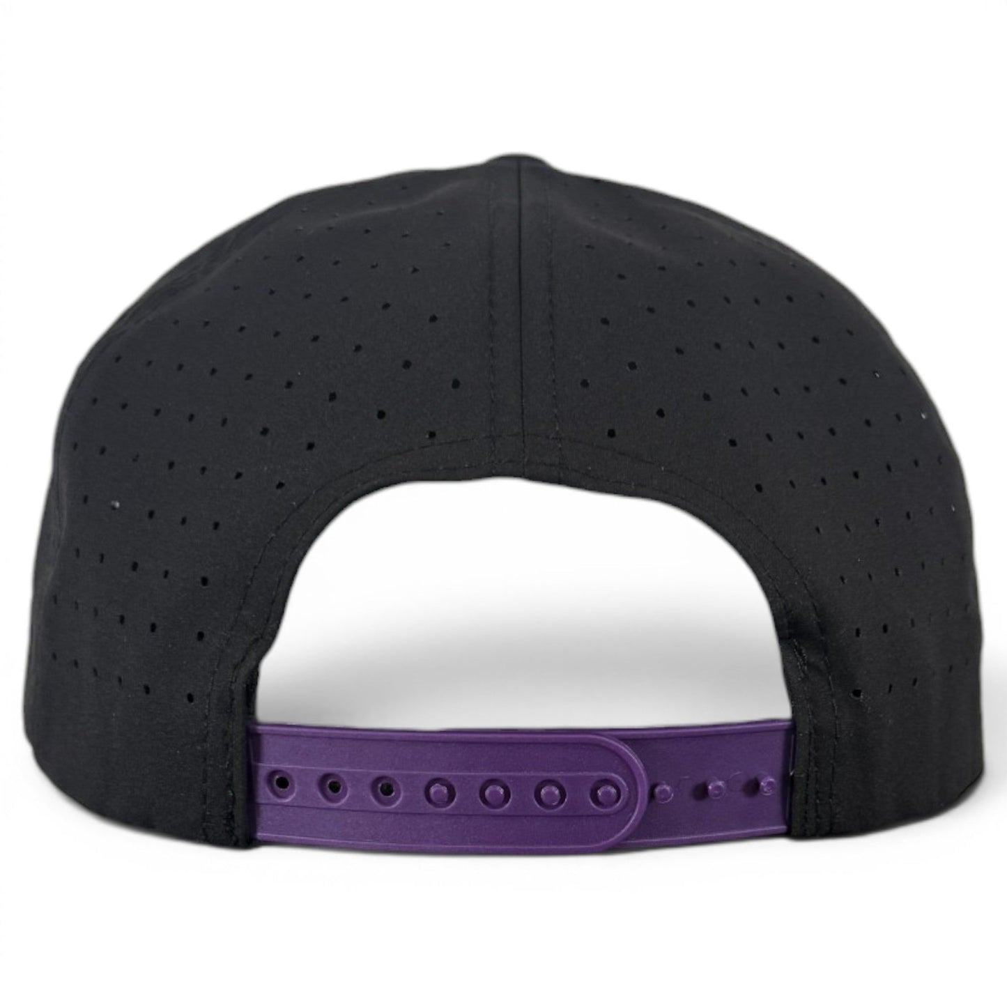 Night Stalker Golf Hat | Snapback Cap | Built-in Magnetic Ball Marker Holder + Marker Included | Adjustable | Animal Eyes Black