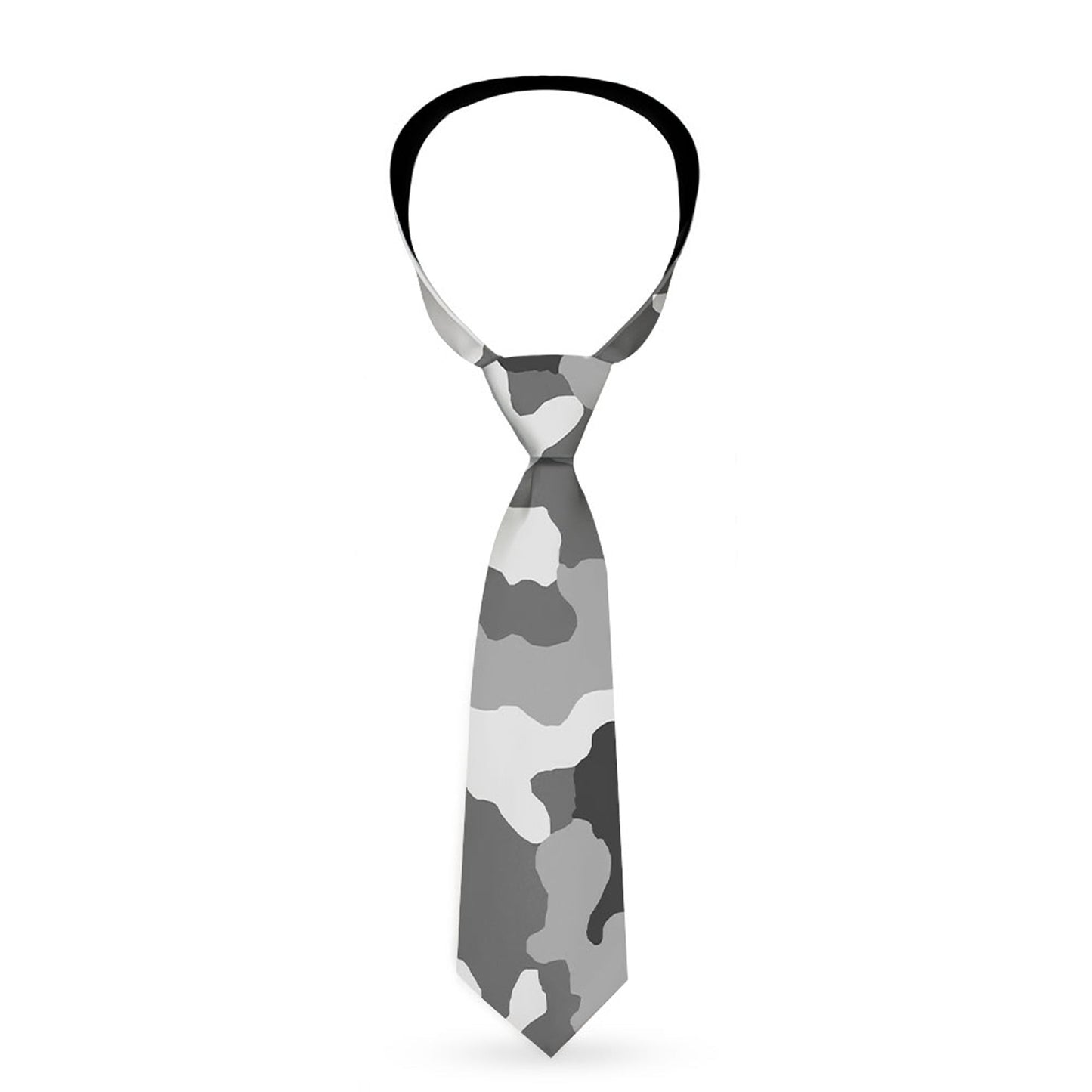 Buckle-Down Necktie - Camo White