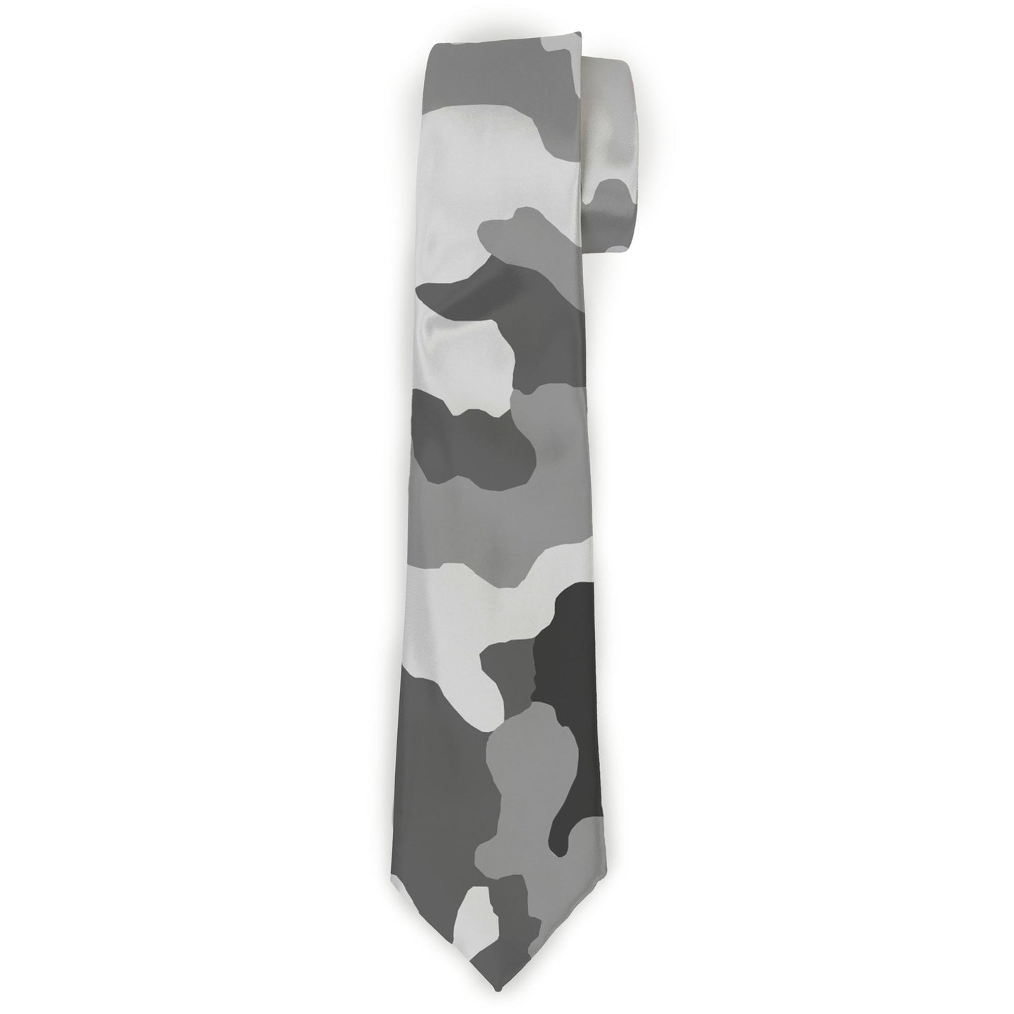 Buckle-Down Necktie - Camo White