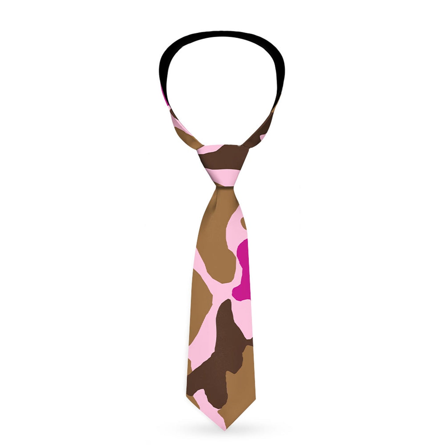 Buckle-Down Necktie - Camo Pink