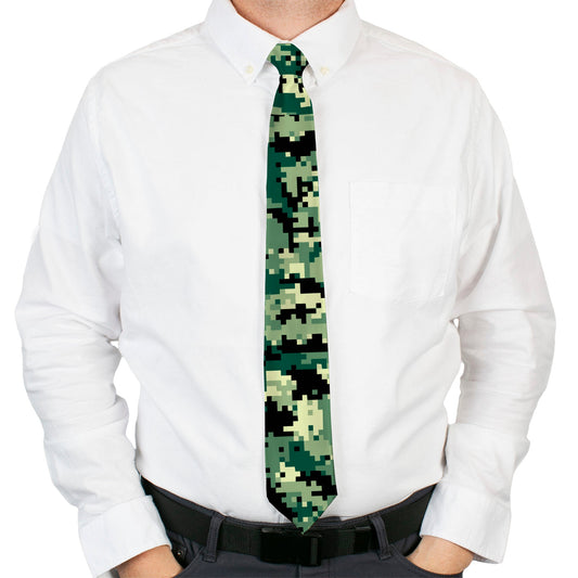 Buckle-Down Necktie - Digital Camo