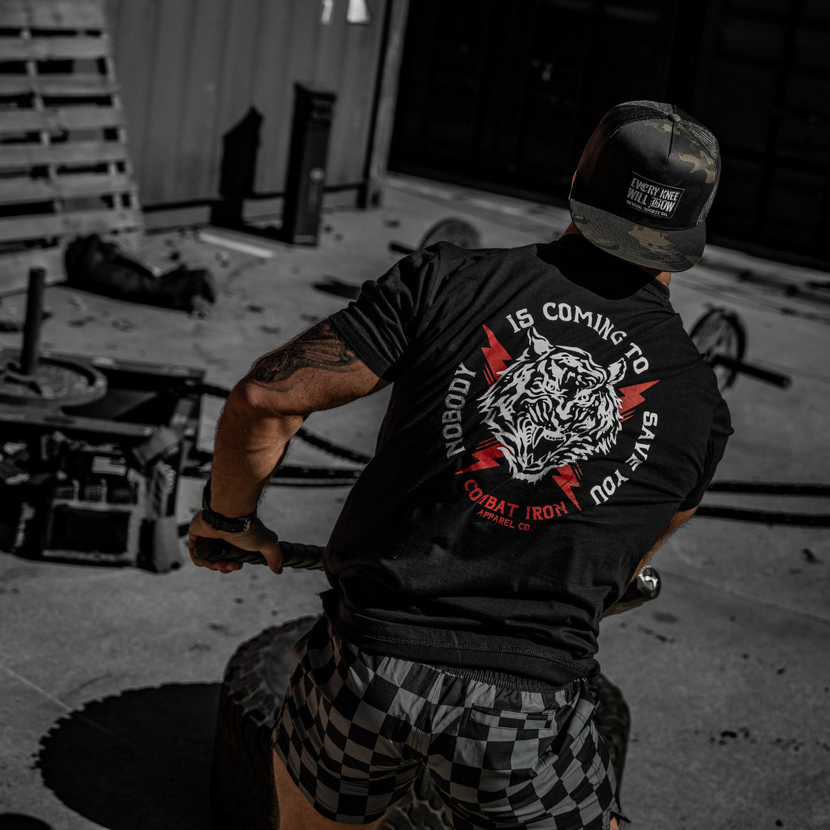 Nobody Is Coming To Save You Men's T-Shirt