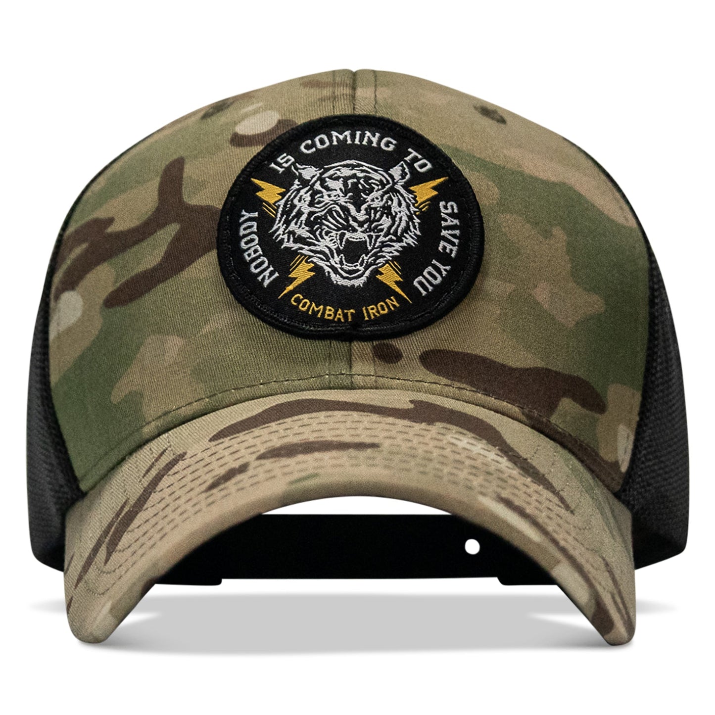 Nobody Is Coming To Save You Patch Snapback Hat