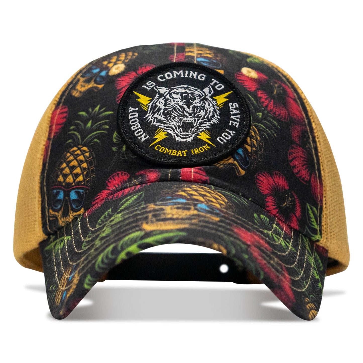 Nobody is Coming To Save You Patch Tactical Ripstop Mesh Snapback Hat