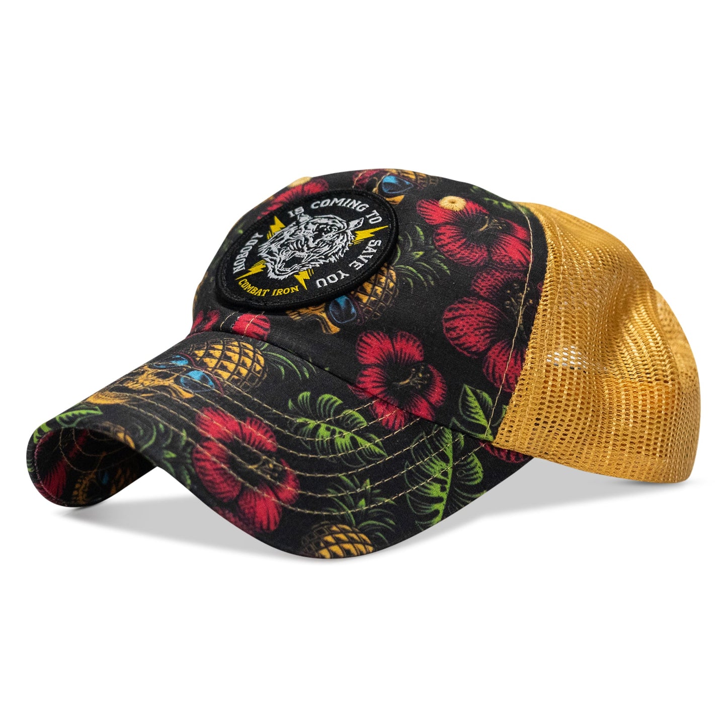 Nobody is Coming To Save You Patch Tactical Ripstop Mesh Snapback Hat
