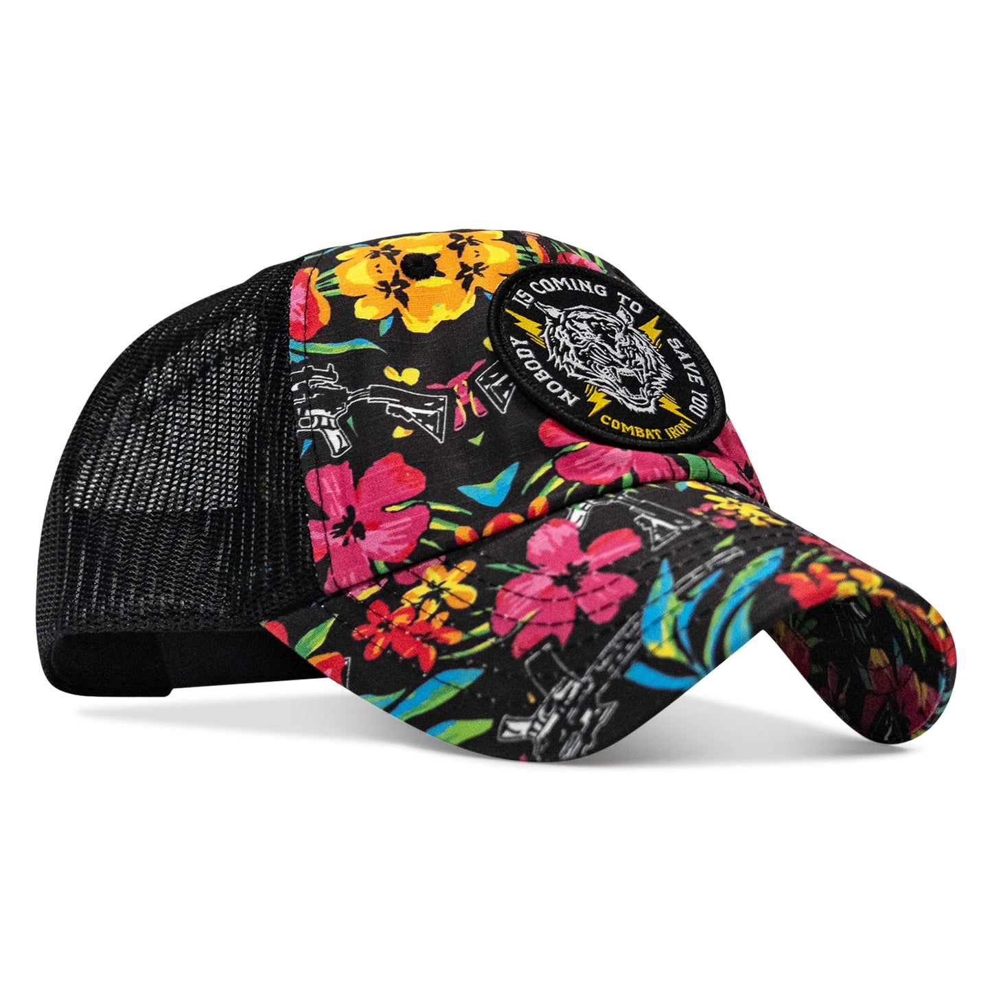Nobody is Coming To Save You Patch Tactical Ripstop Mesh Snapback Hat