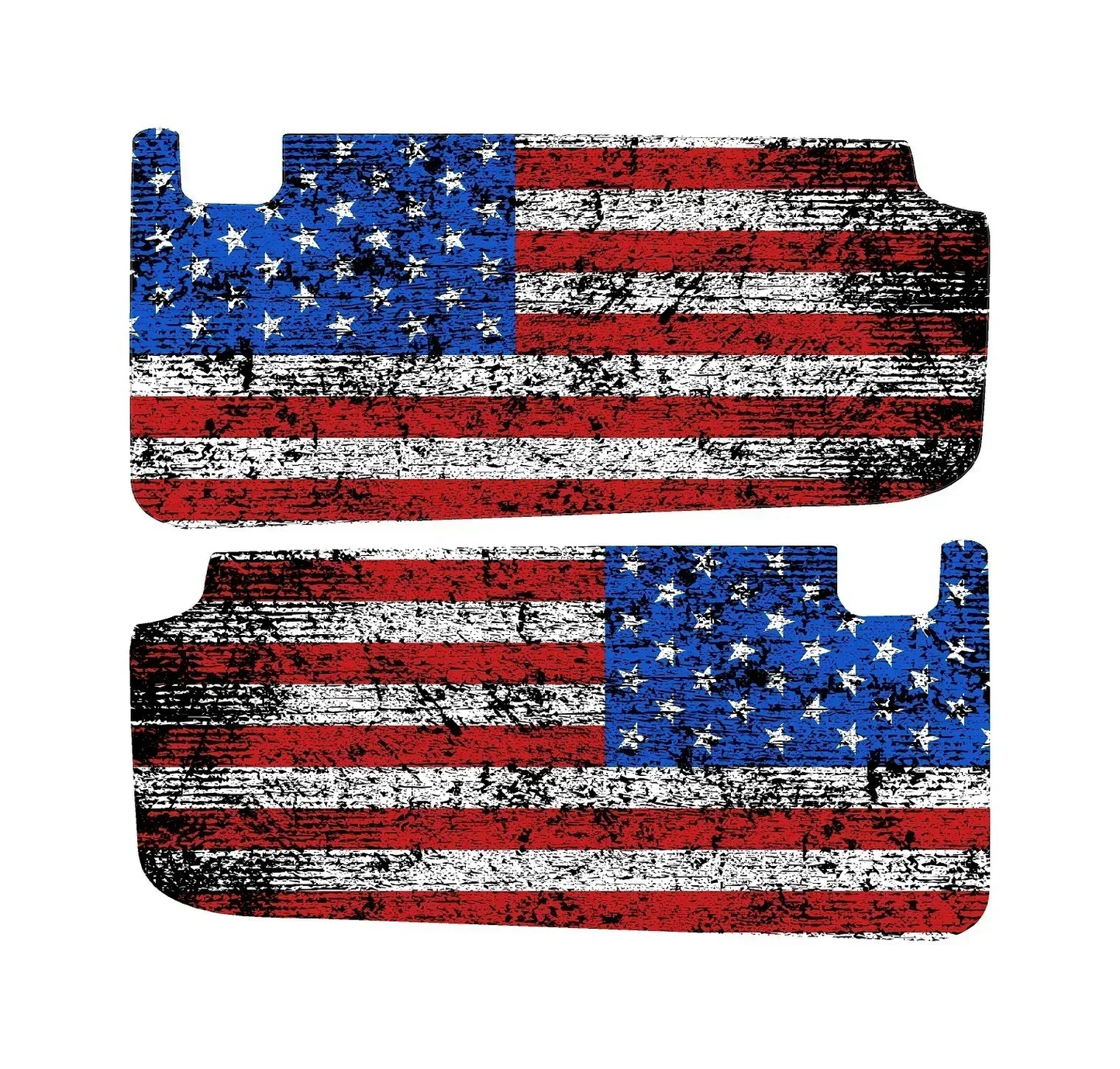 Freedom Series Sun Visor Overlays (Printed Series) - 2021+ Bronco