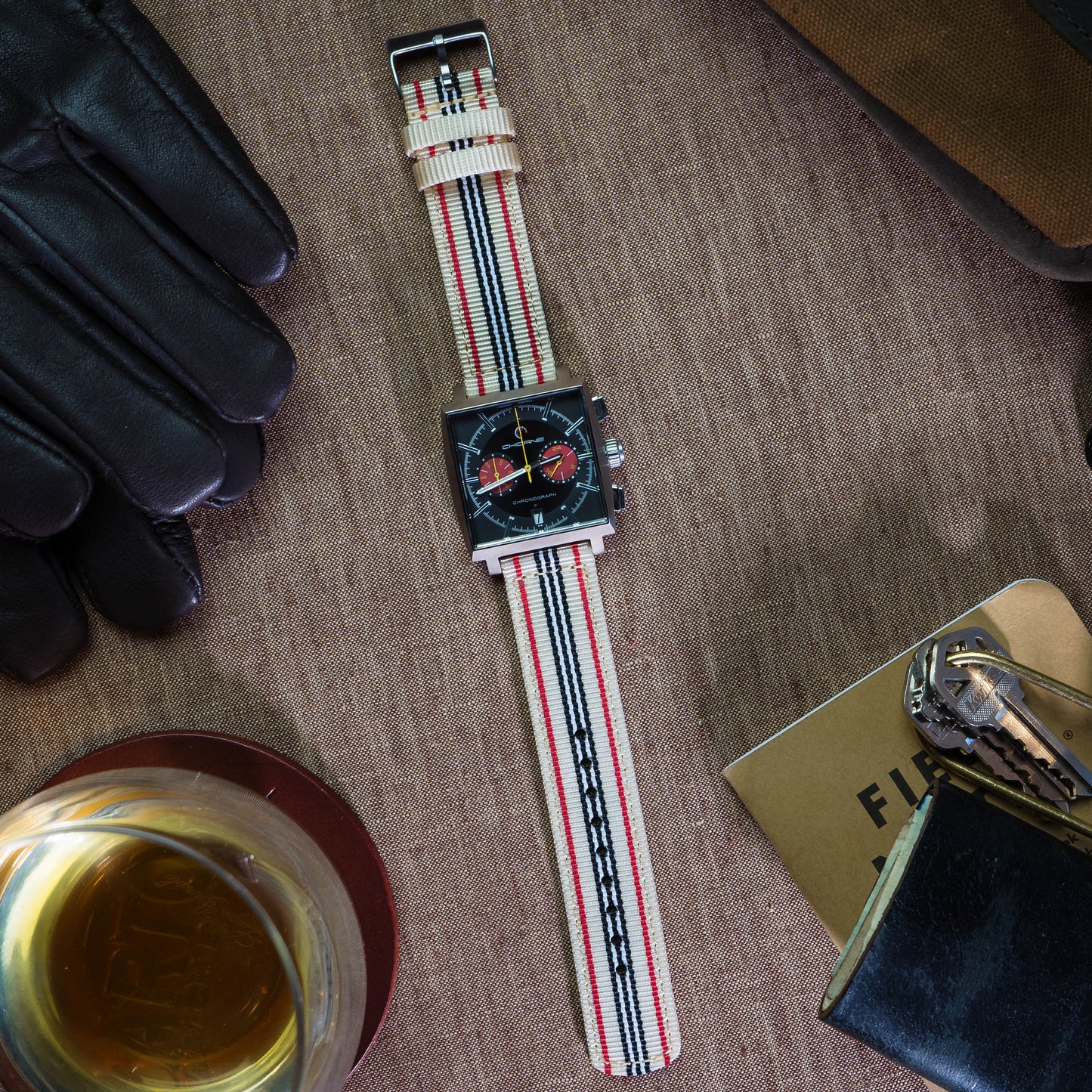 Retro Two Piece NATO® style Watch Band
