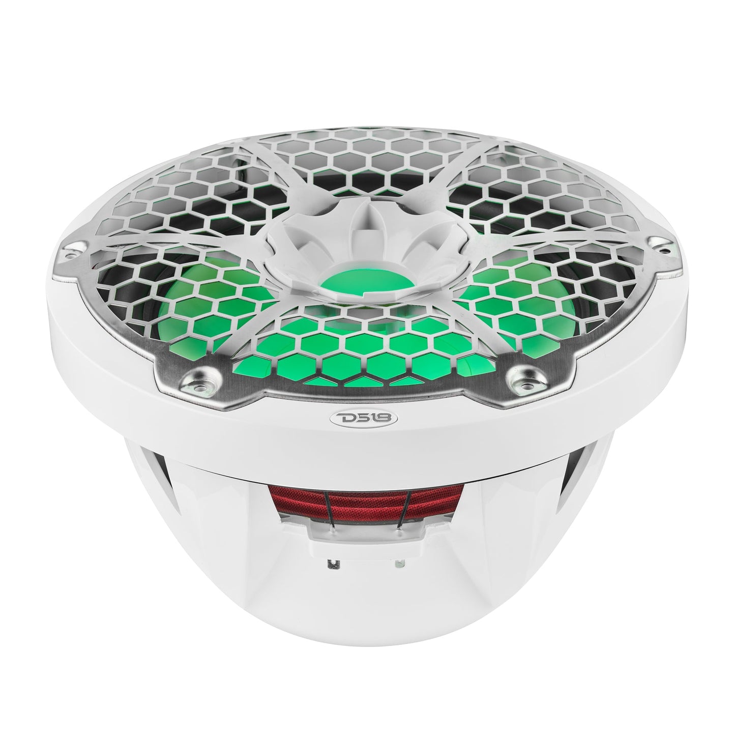 NXL 12" Marine Subwoofer With LED RGB Lights 350 Watts Rms SVC 4-Ohm -White