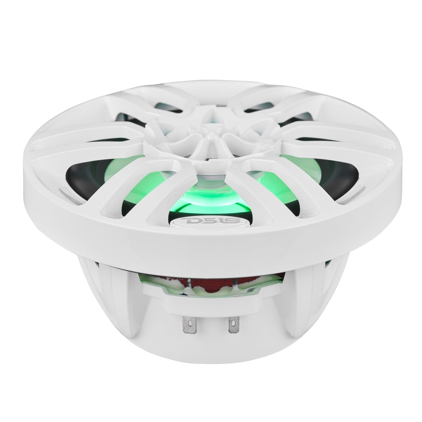 NXL 6.5" 2-Way Coaxial Marine Speaker with LED RGB Lights | 100W RMS 4-Ohm
