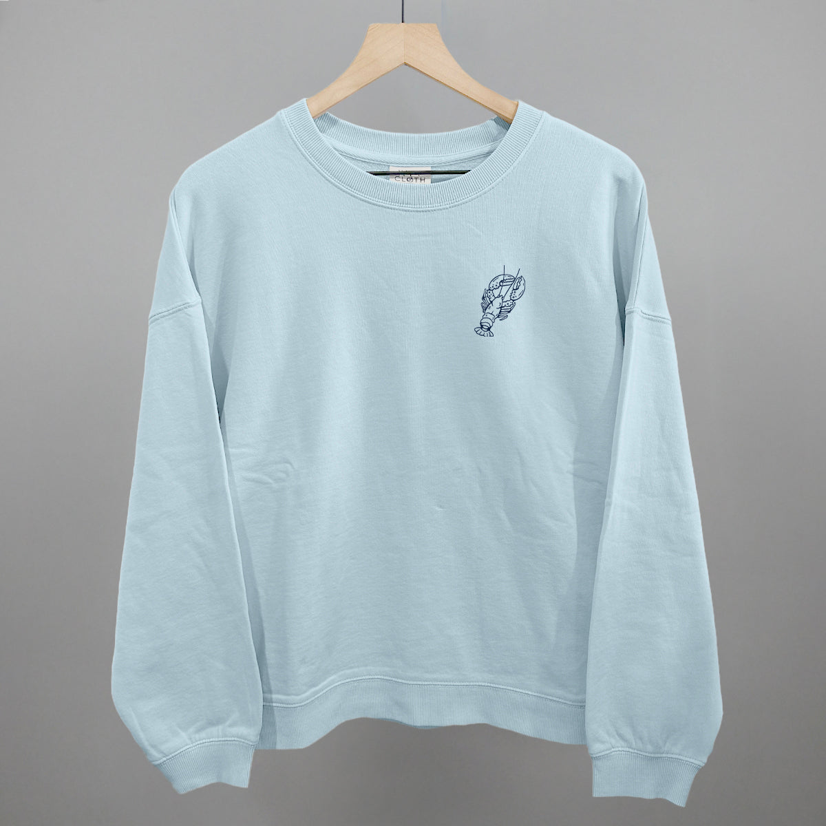 Lobster Doodle (Navy Blue) (Left Chest)