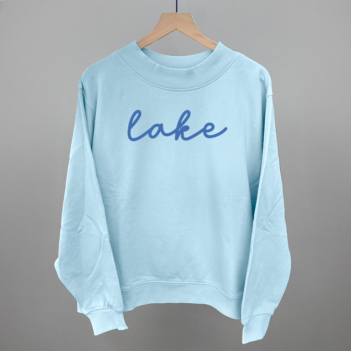 Lake Blue Script