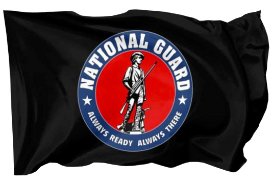 National Guard Always Ready Black Flag DURAFLIGHT