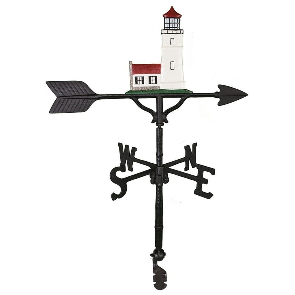 Lighthouse Cottage 32" Weathervane | Patriot Forged in the USA