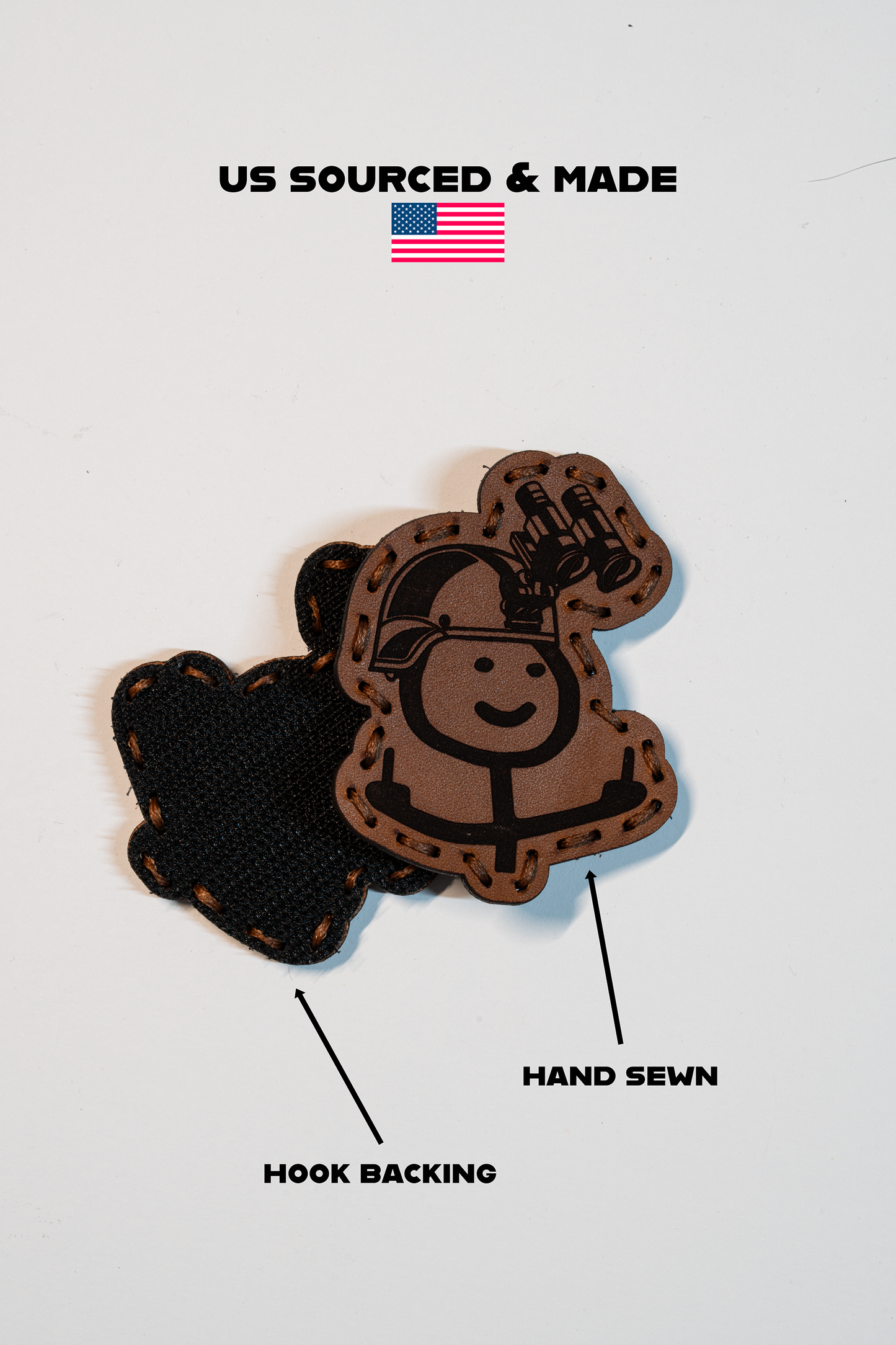 Mr. Naughty NODS Leather Patch