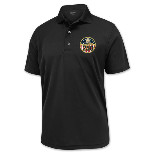 Navy 250th Anniversary Polo