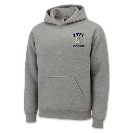 Navy Anchor Soccer Hood