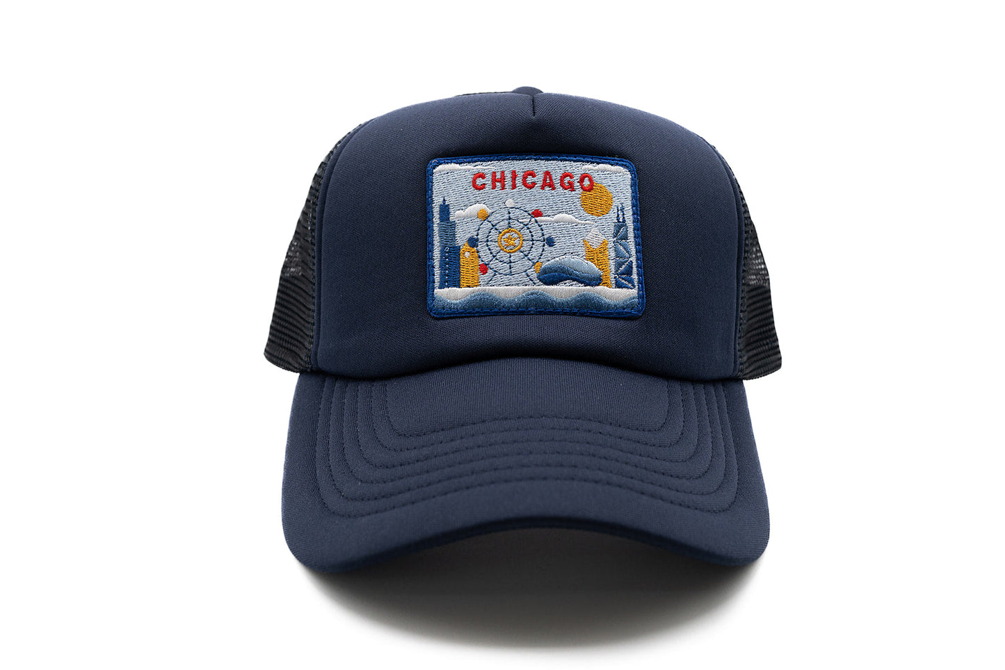 Chicago Postcard Trucker Hat