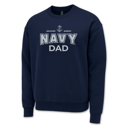 Navy Dad Crewneck (Navy)