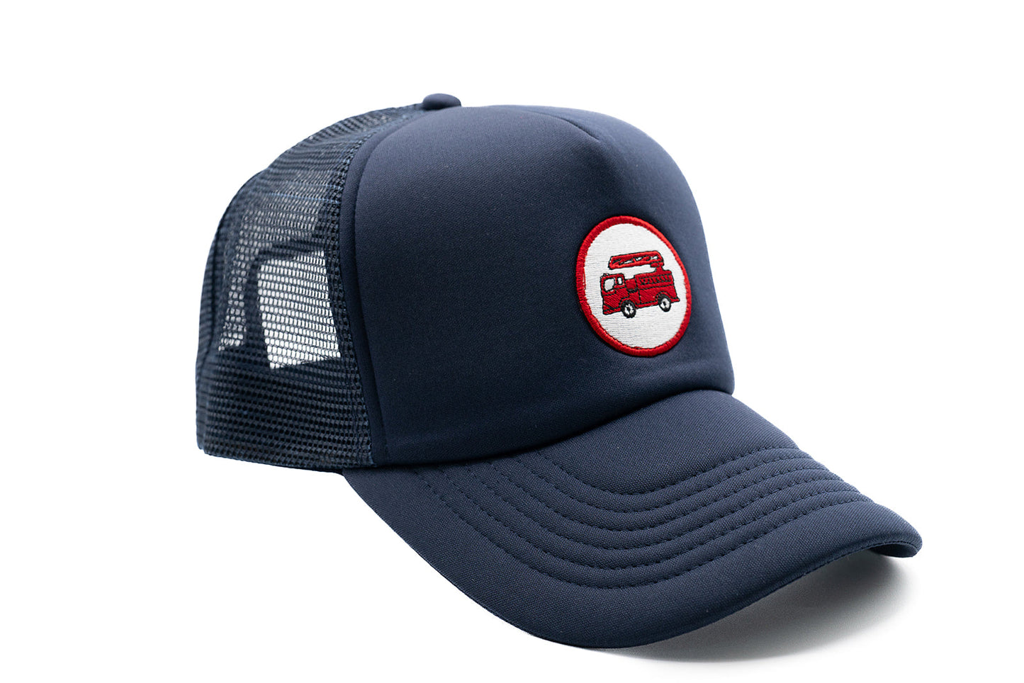Firetruck Patch Trucker Hat