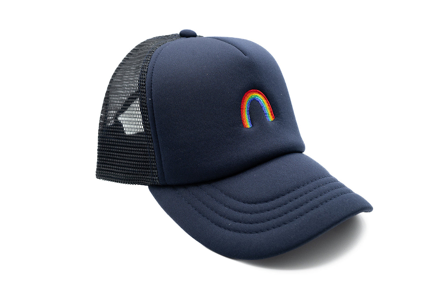 Tiny Rainbow Trucker Hat