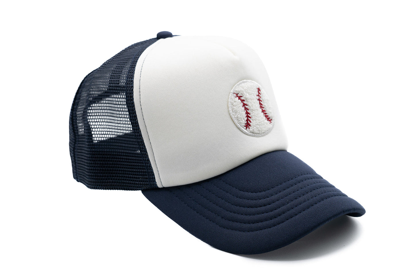 Baseball Patch Trucker Hat