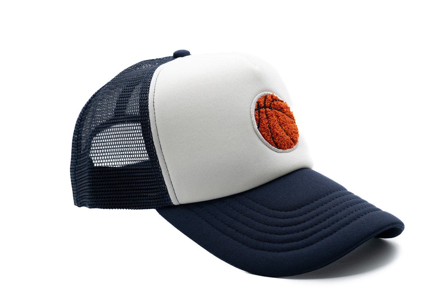 Basketball Patch Trucker Hat