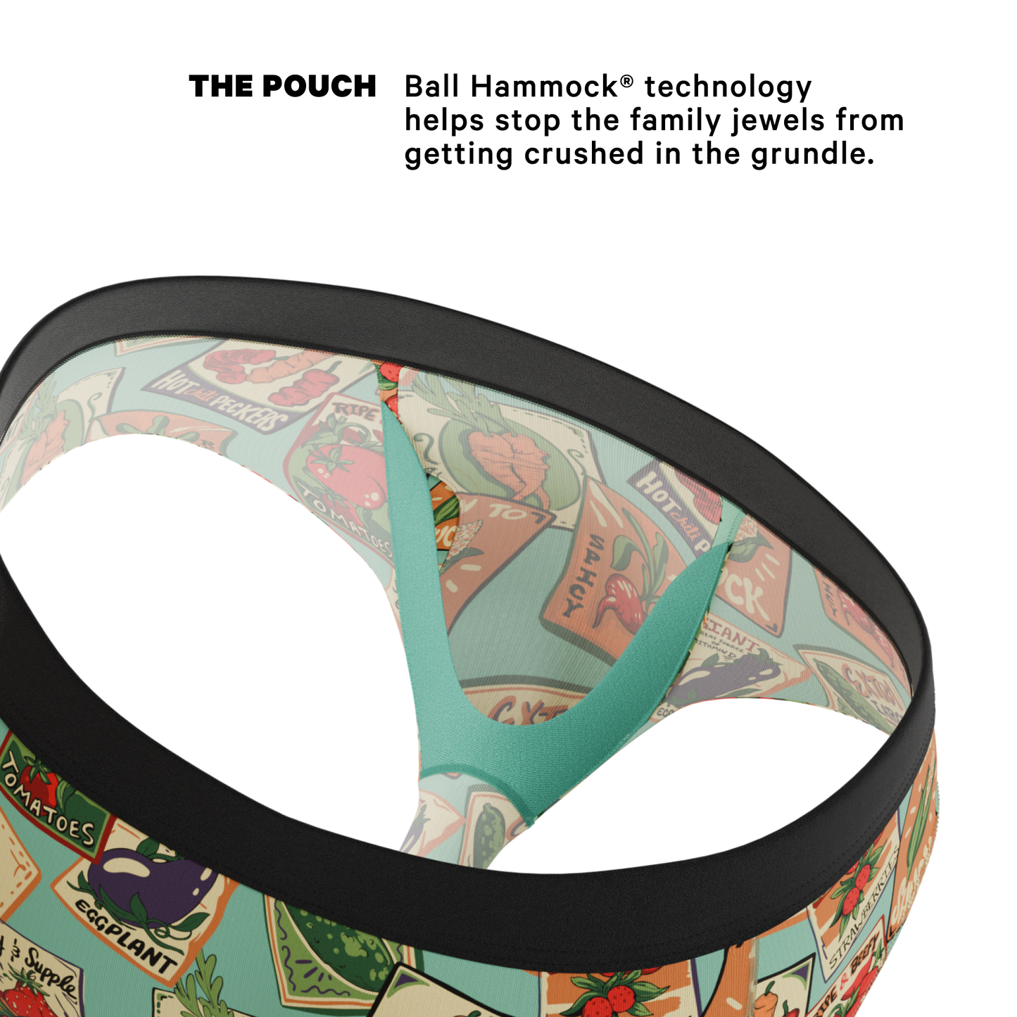 The Need For Seed | Seed Packet Ball Hammock® Pouch Underwear Briefs