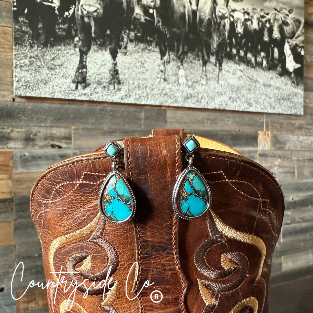 Turquoise Dangle Earrings