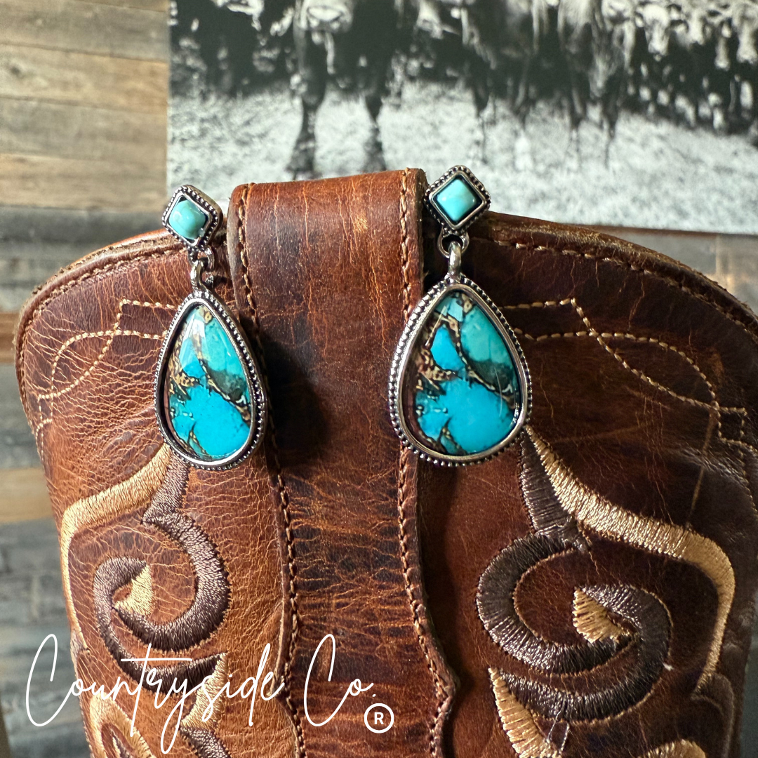 Turquoise Dangle Earrings