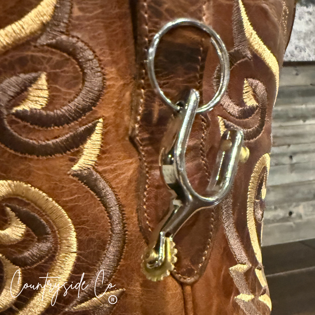Classic Western Spur Keychain