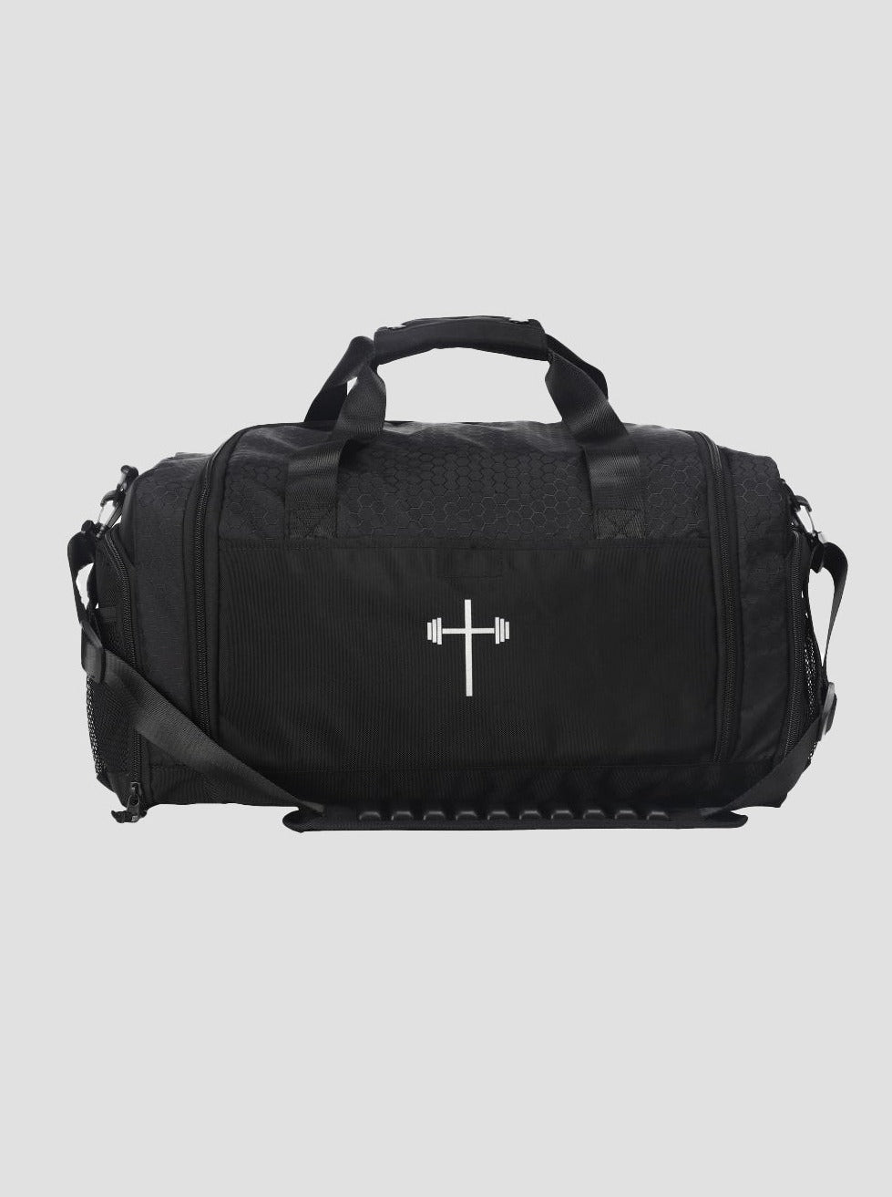 Powered By Faith Duffle Bag