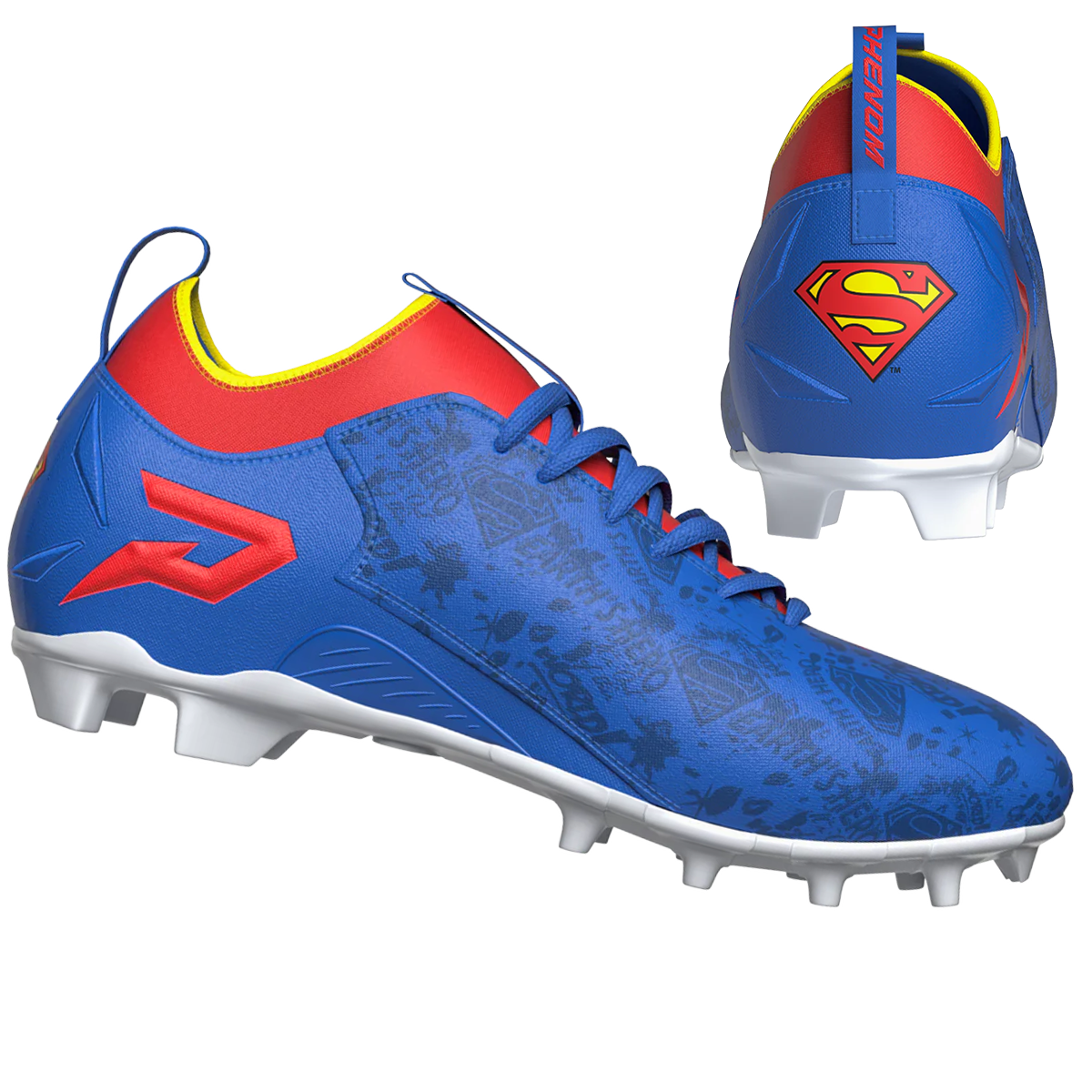Superman Cleats — Quantum Speed by Phenom Elite