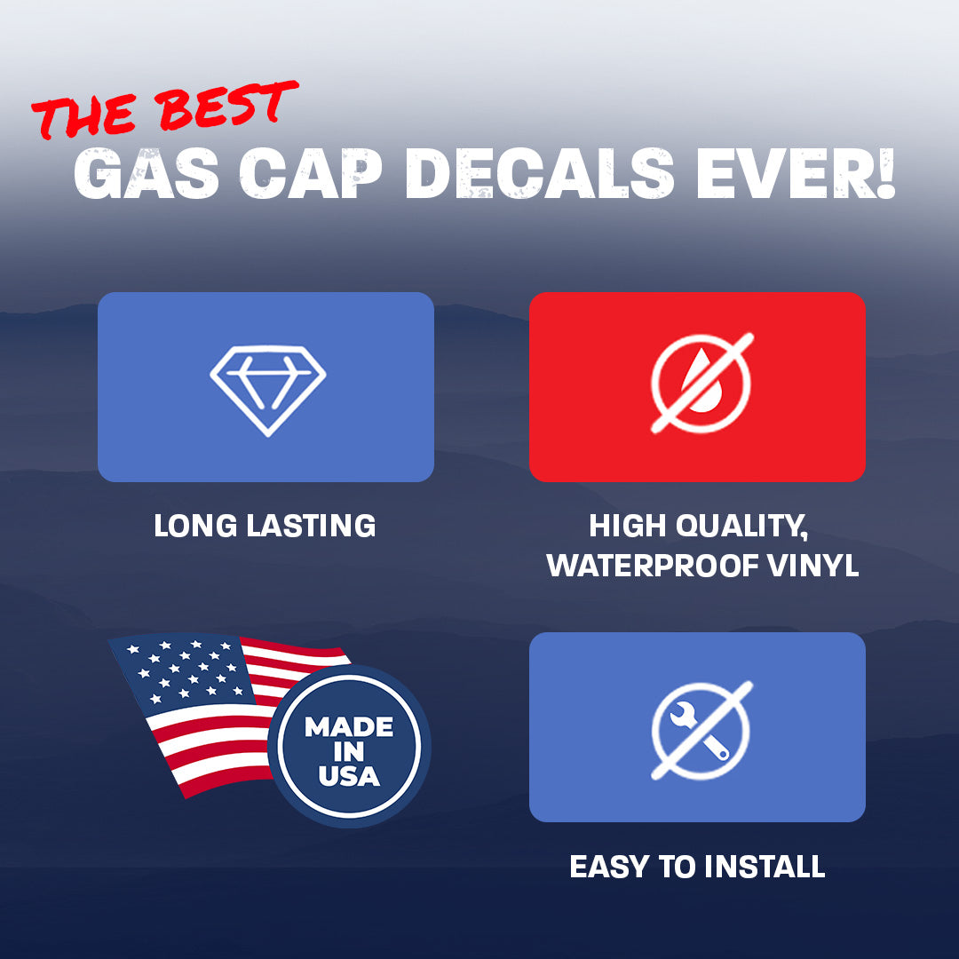 Evening Trees Gas Cap Decal for JT or Gladiator
