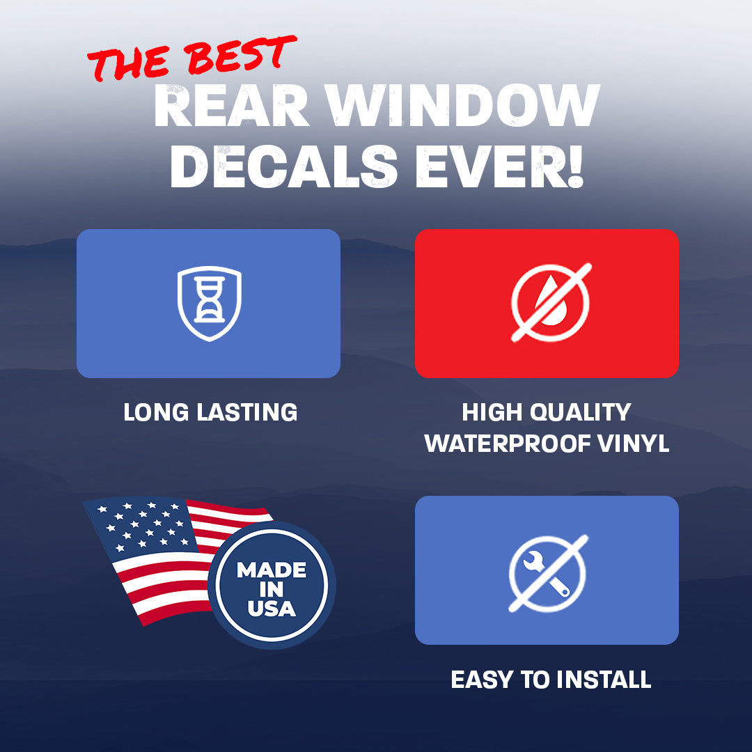 Monster Mash Rear Window Decal