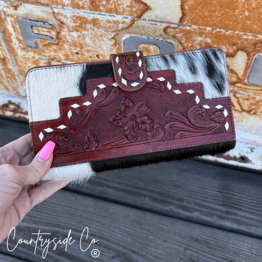 Loretta Cowhide Wallet