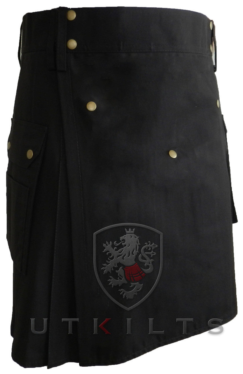 Utility Kilt – GlenCrae, Black
