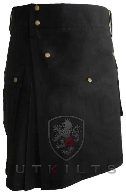 Utility Kilt – GlenCrae, Black