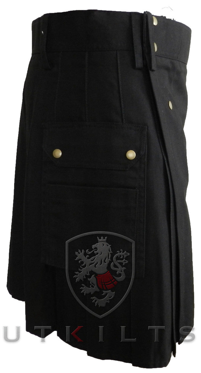 Utility Kilt – GlenCrae, Black